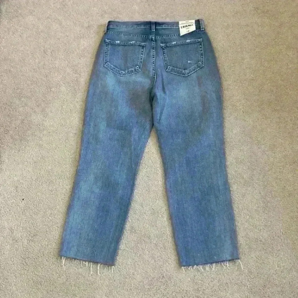 New with tags l’agence Adele high rise crop stove pipe jeans in size 28 - Picture 4 of 8